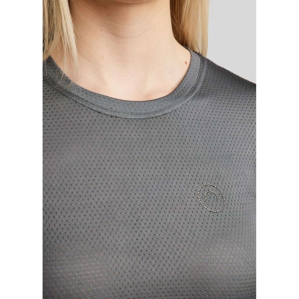 Montar T-Shirt MoGrace Mesh Tee Grey