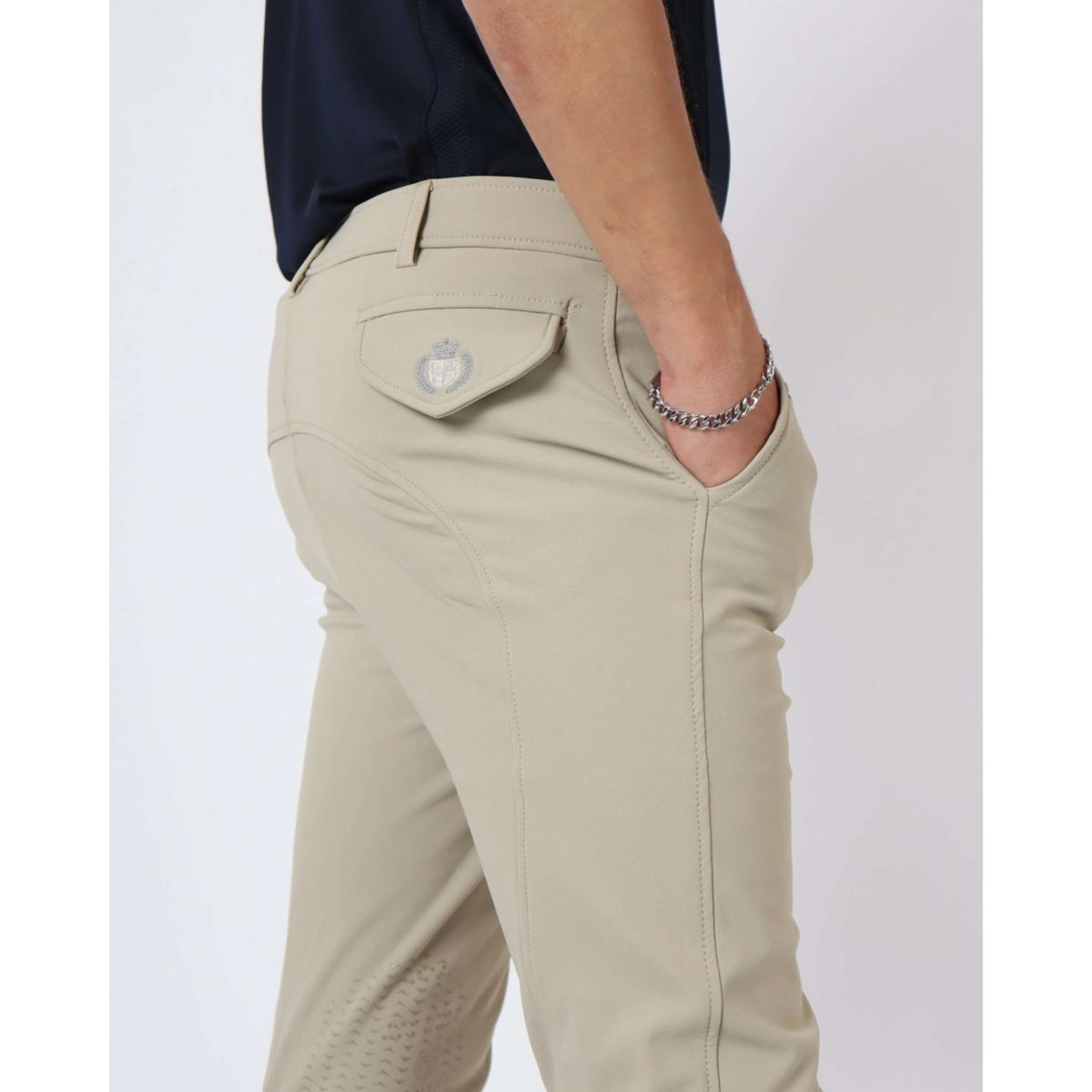 Montar Breeches ESS Gary Knee Grip Men Beige