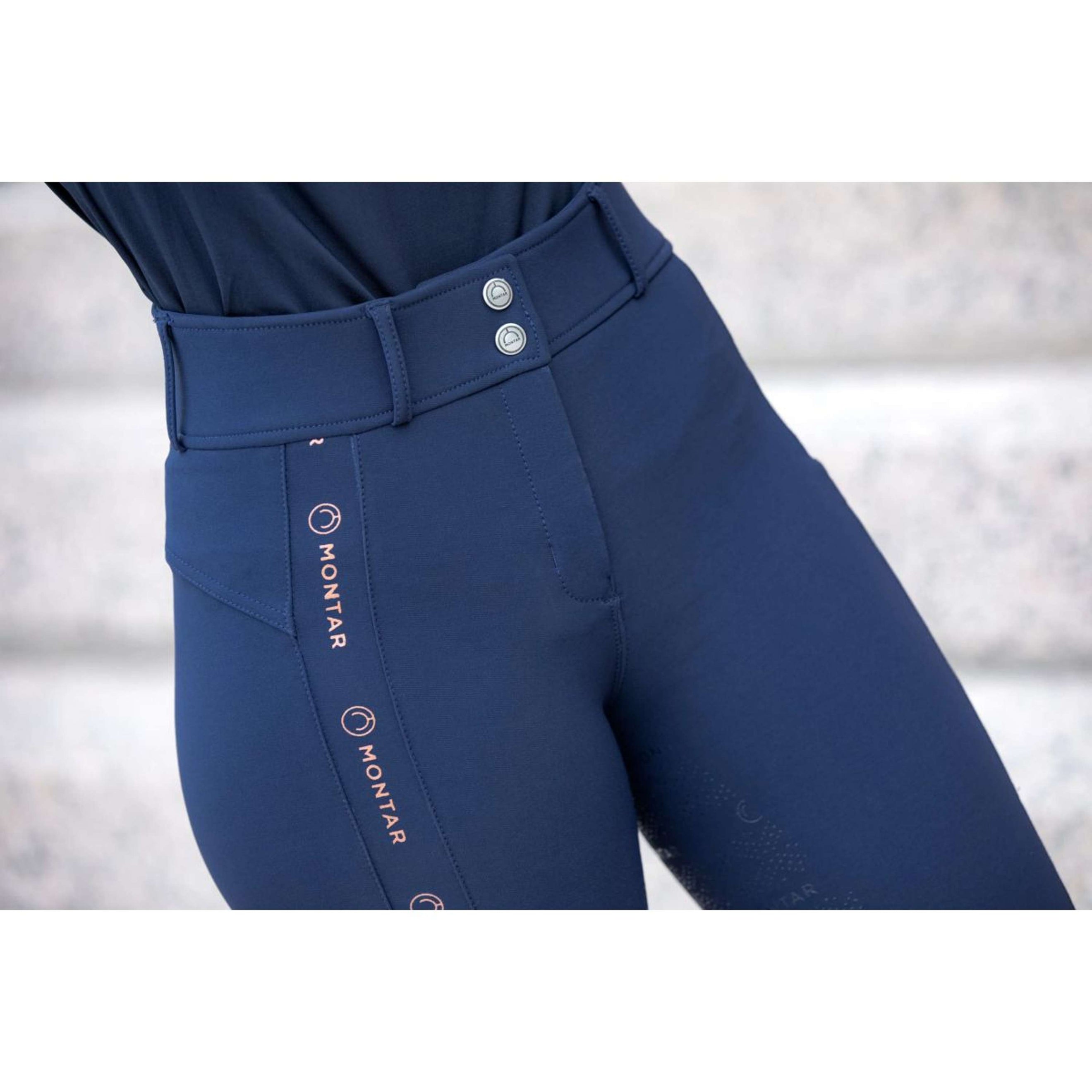 Montar Breeches Julie Highwaist Full Grip Navy