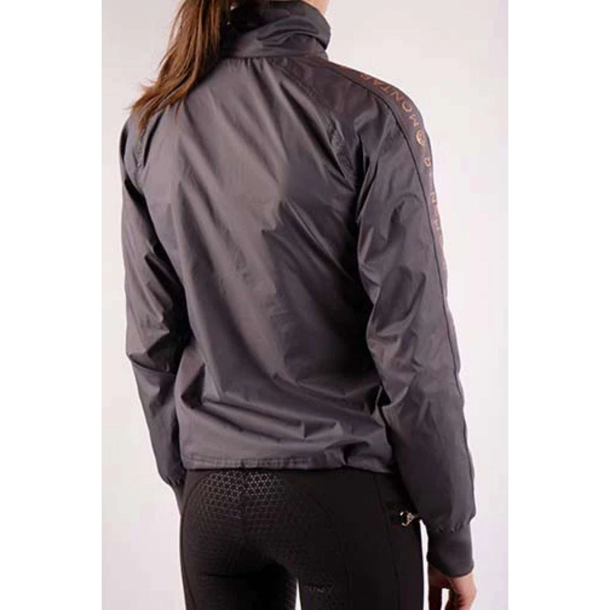 Montar Jacket Frida Rosegold Logo Nylon Grey