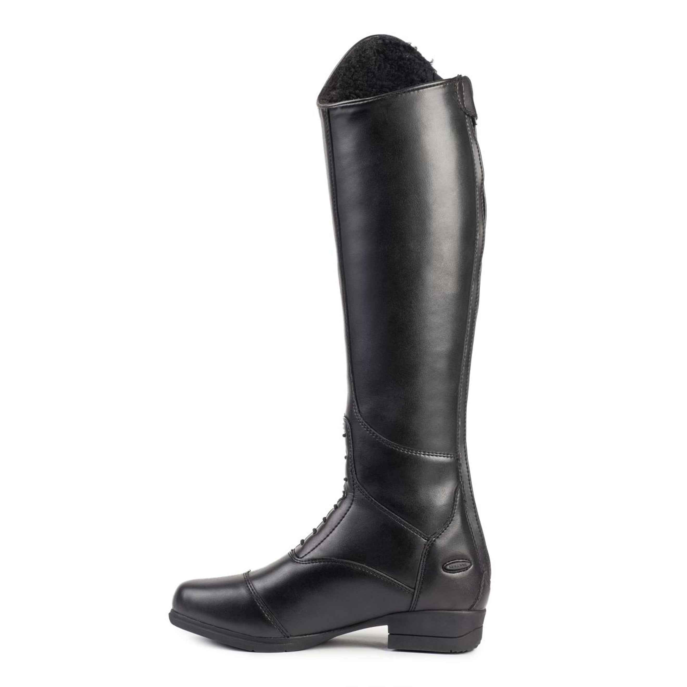 Moretta Riding Boots Marta Synthetic Winter Black