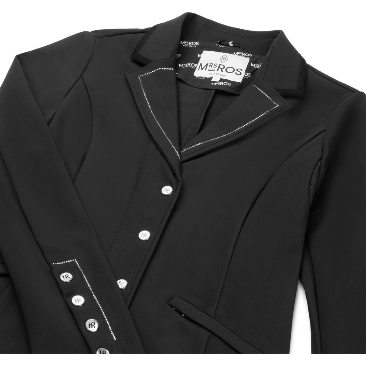 Mrs. Ros Competition Jacket Sparkle Phantom Black