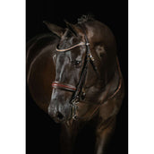 Mrs. Ros Double Bridle Knight Power Deluxe Brown