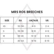 Mrs. Ros Breeches Infinity High Waist Burgundy