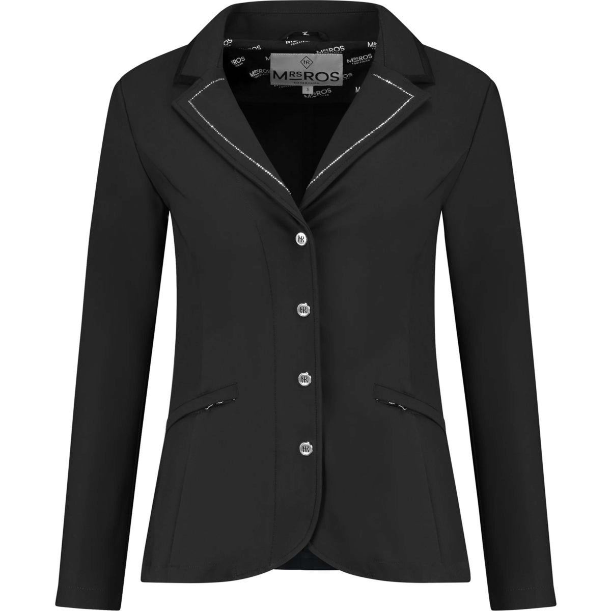 Mrs. Ros Competition Jacket Sparkle Phantom Black