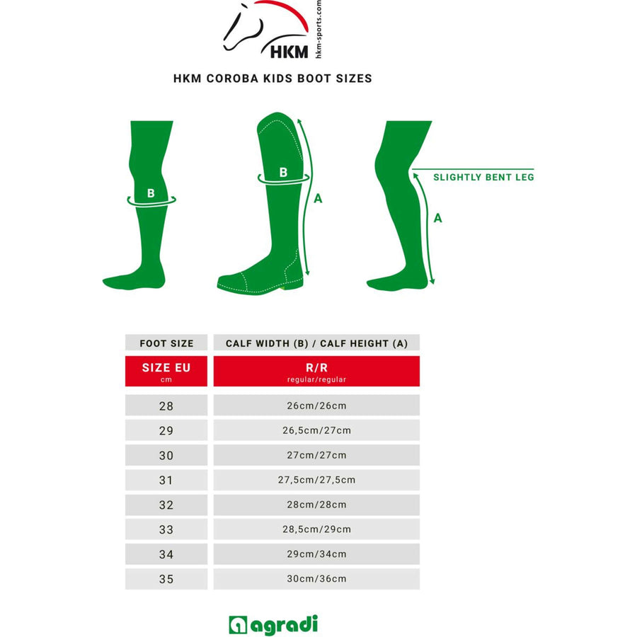 HKM Riding Boots Córdoba Kids Black