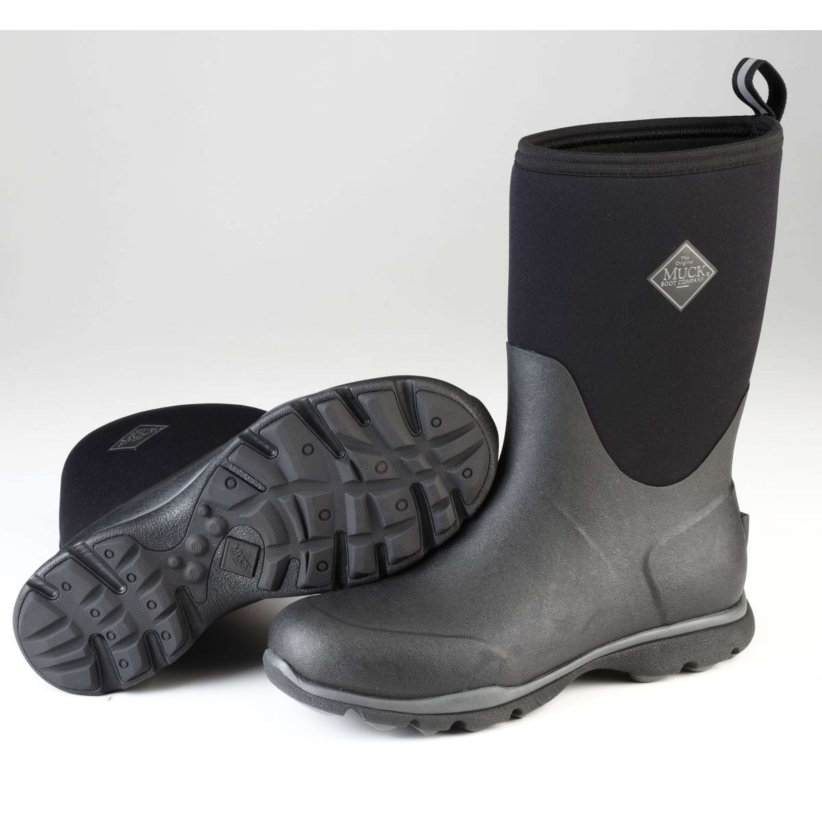 Muck Boot Arctic Excursion Mid Black/Grey