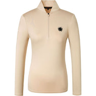 Covalliero Shirt Active Long Sleeves Irish Cream