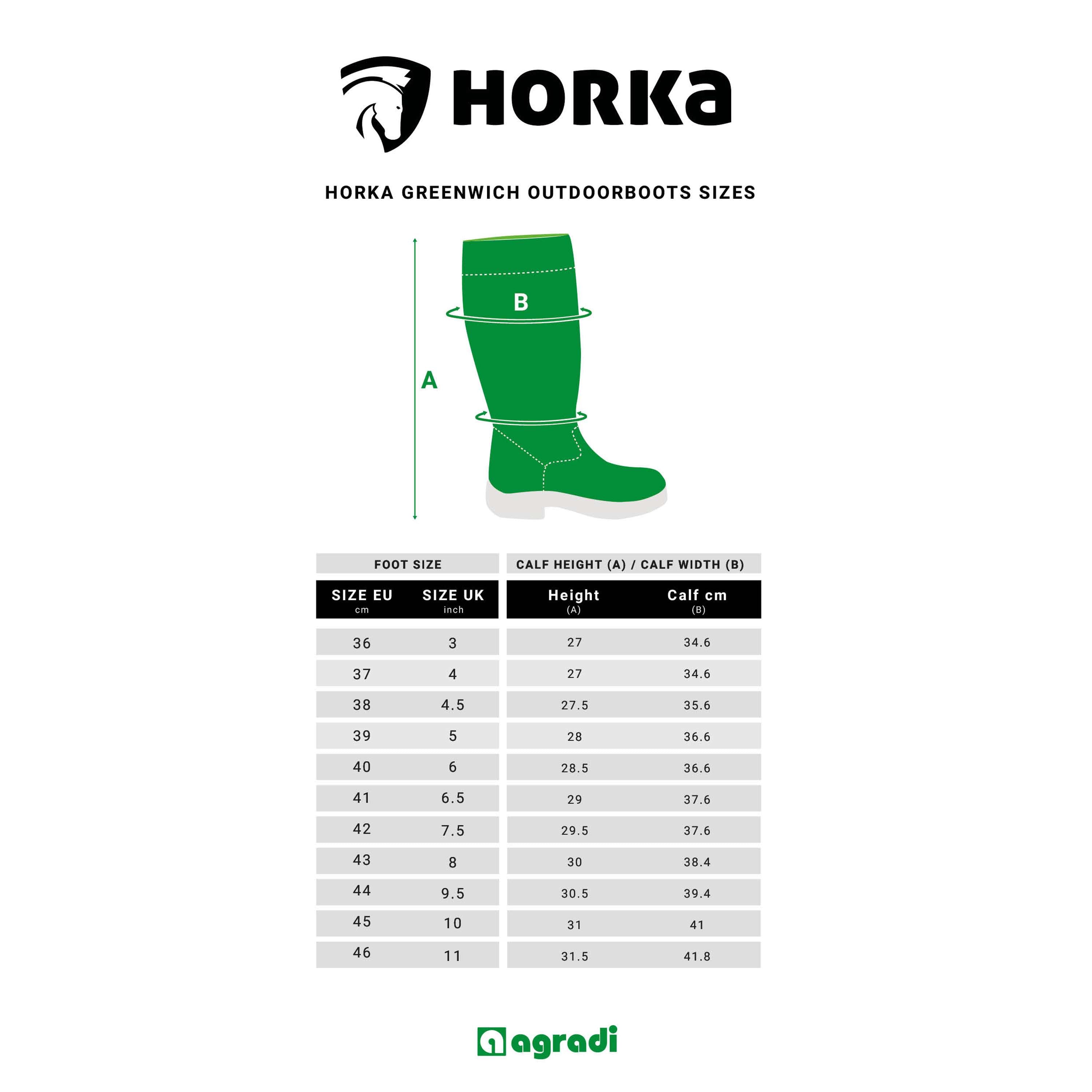 HORKA Outdoor Boots Greenwich Short Forest Green