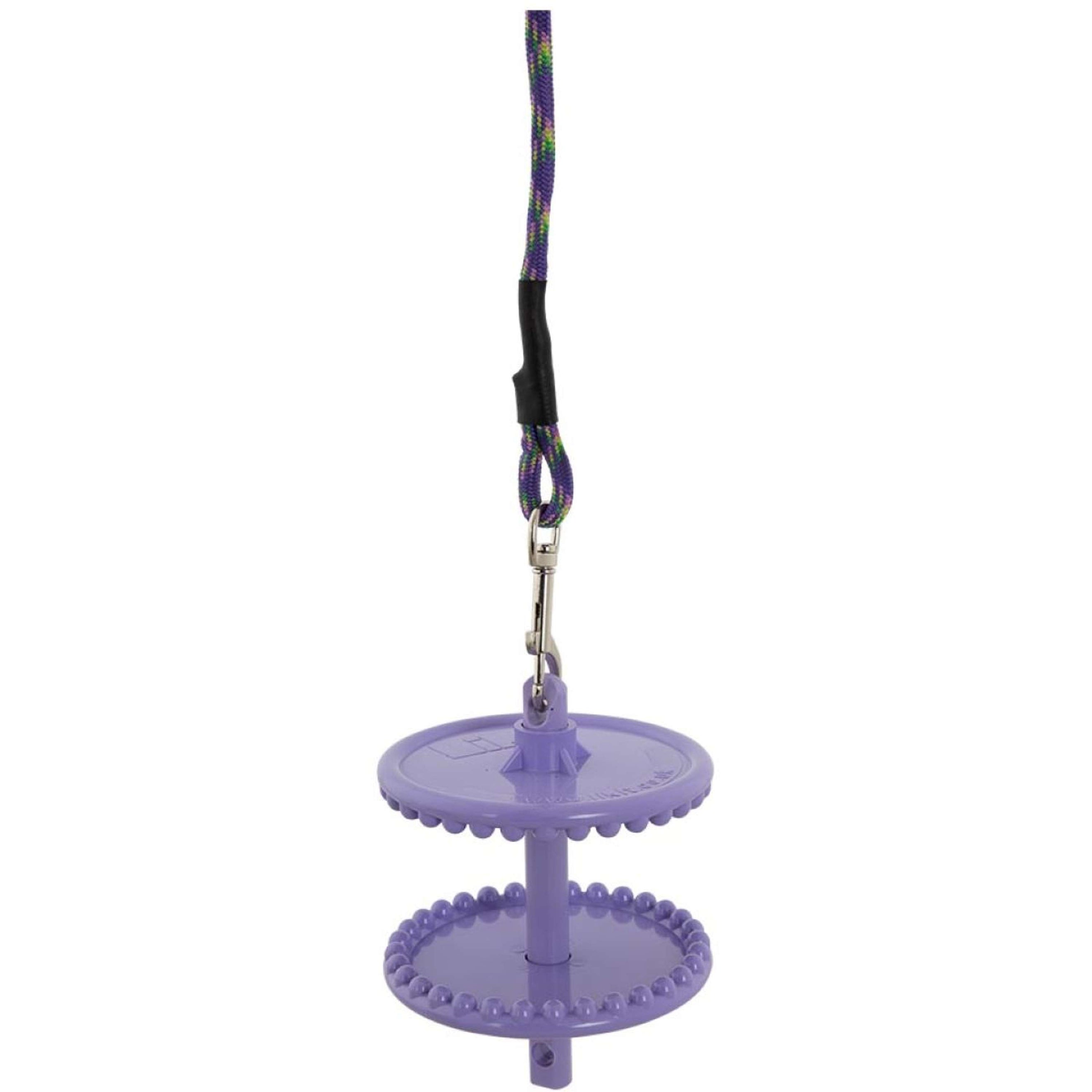 Likit Holder with a Rope for the Salt Lick Purple