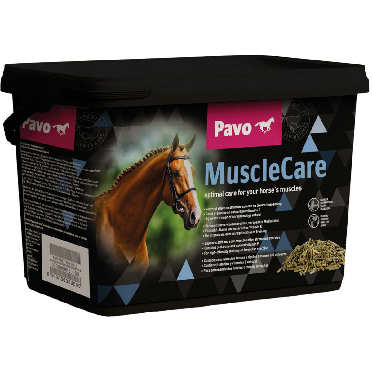 Pavo Dietary Supplement MuscleCare Bag