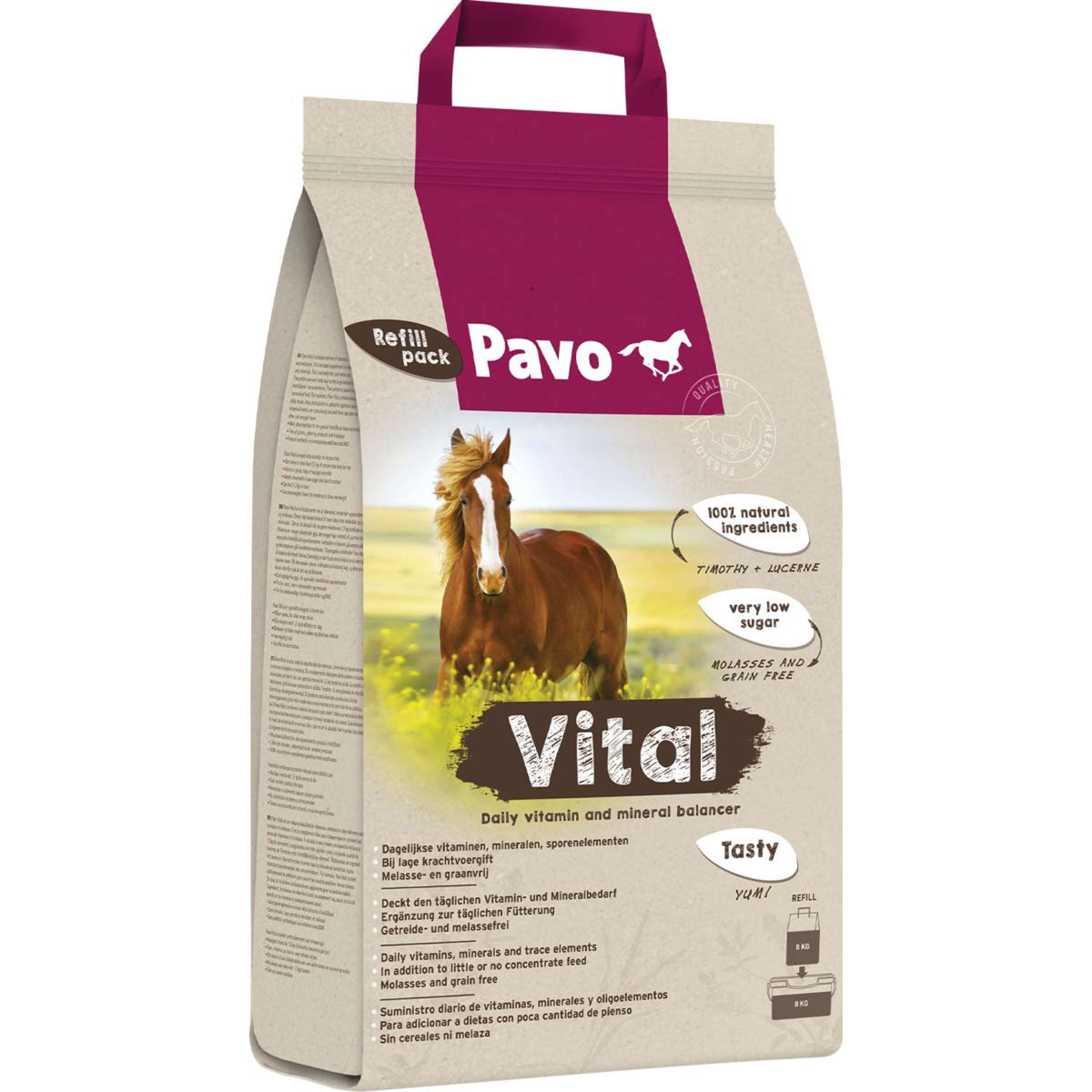 Pavo Vital Refill Packaging