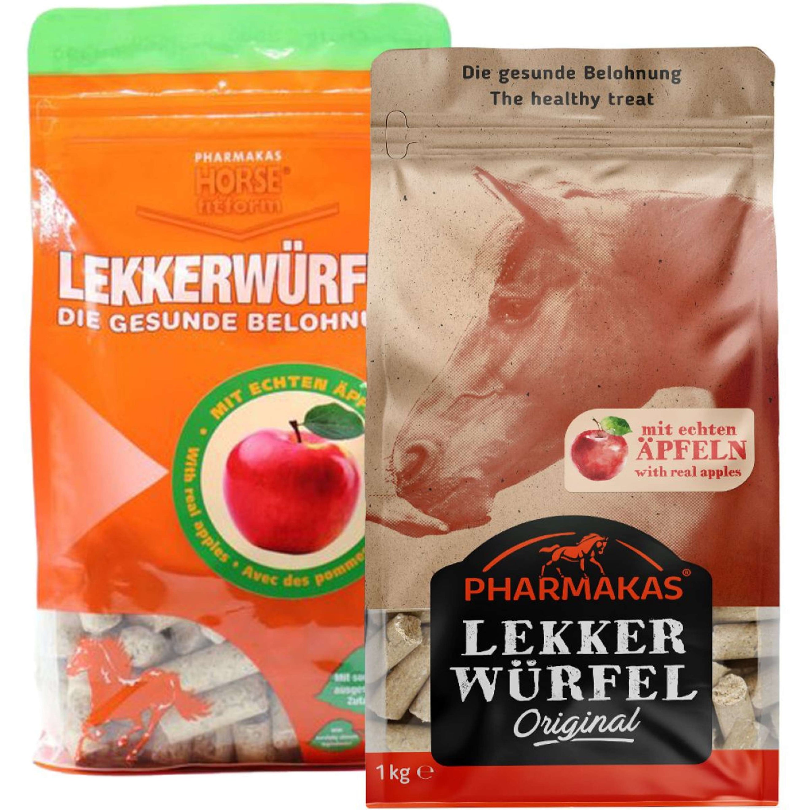 Pharmakas Horse Treats Lekkerwürfel Apple