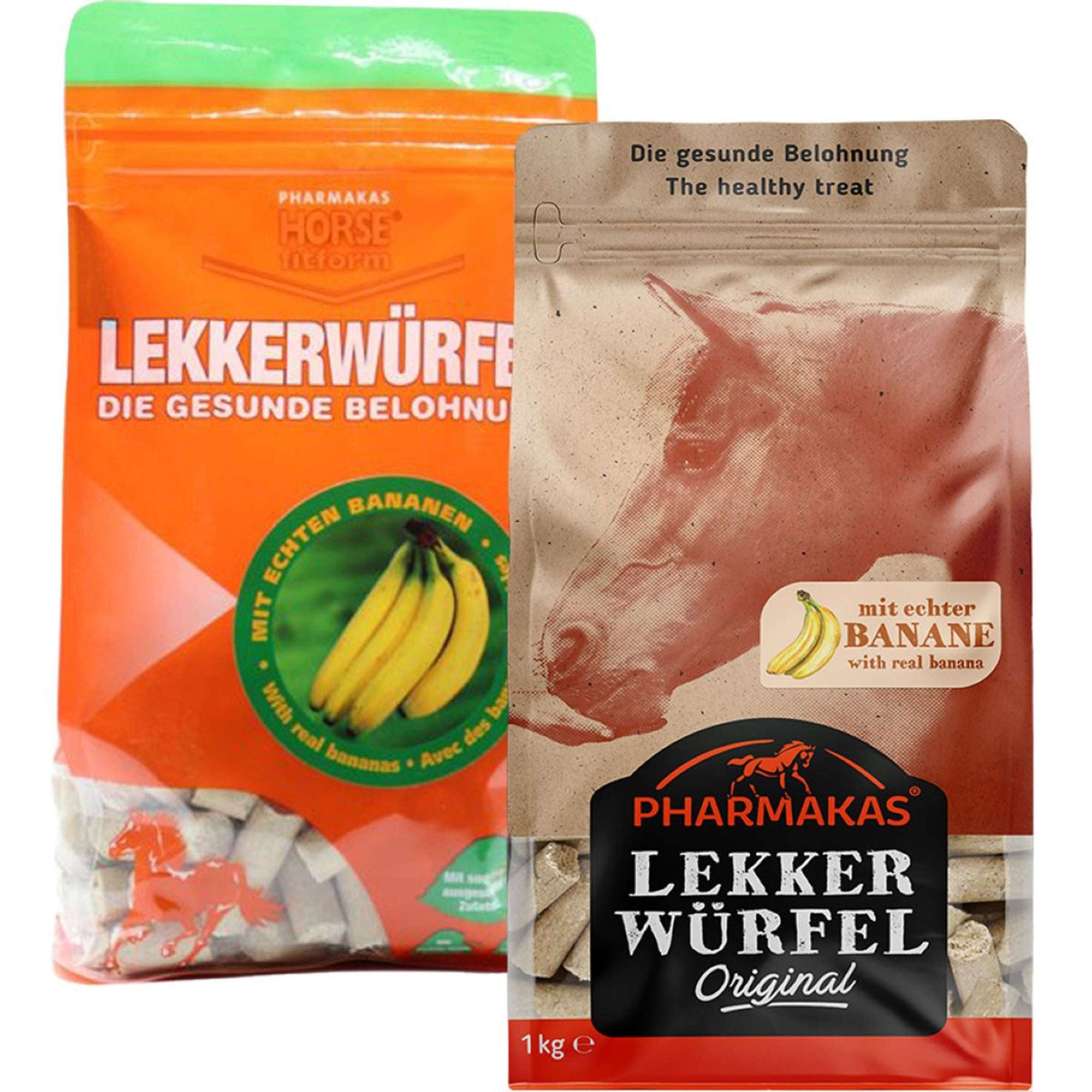 Pharmakas Horse Snack Lekkerwüfel Banana Banana Sweeties