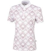 Pikeur Competition Shirt Kamilla White/Noble Rose