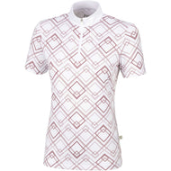 Pikeur Competition Shirt Kamilla White/Noble Rose