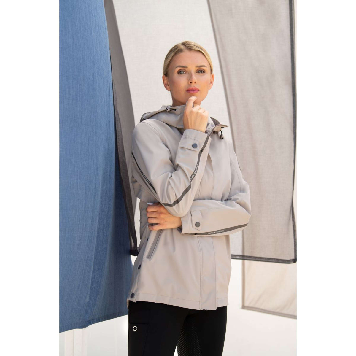 Pikeur Rain Coat Sports Soft Greige