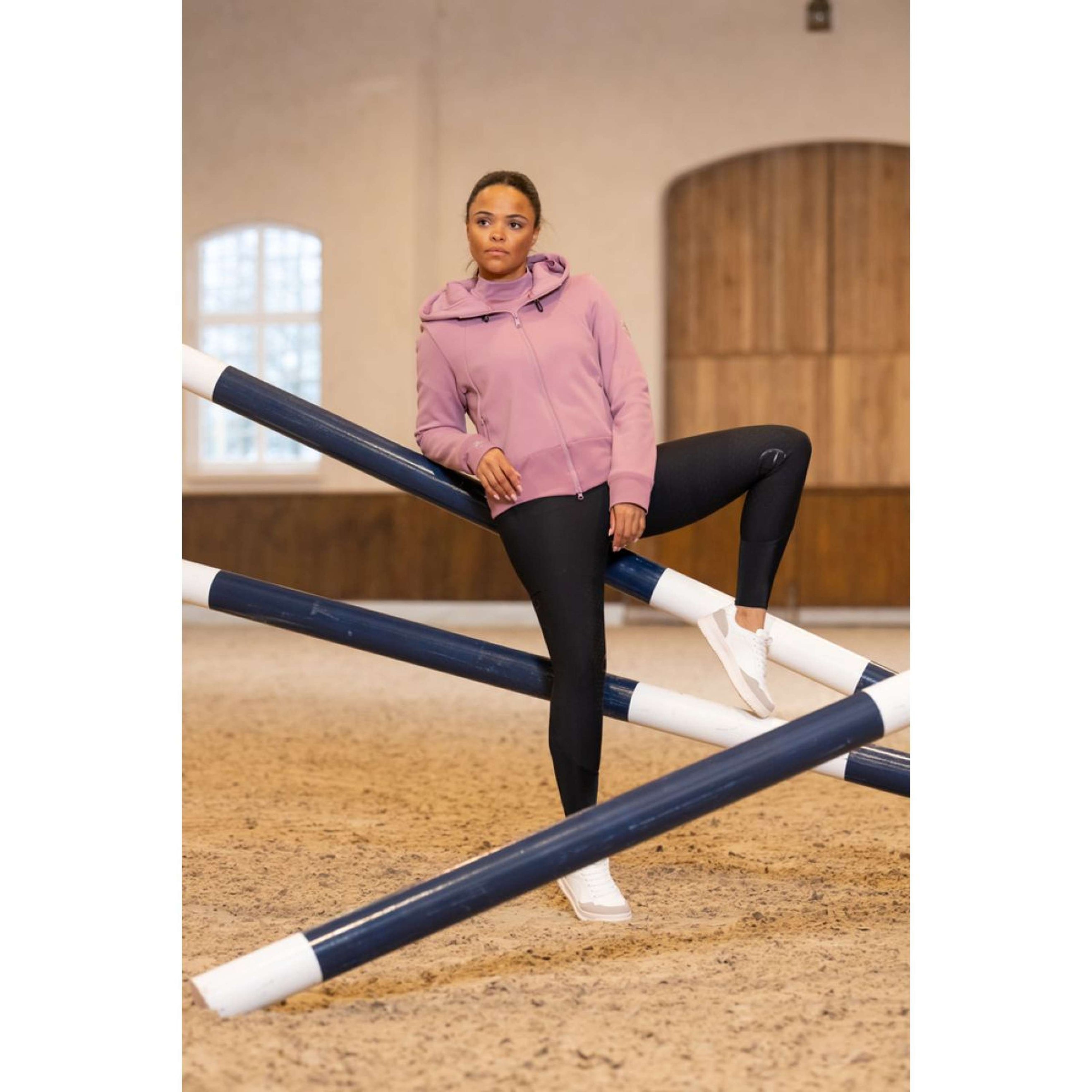 Pikeur Zip-Hoodie Athleisure AW25 Berry Blush Pikeur Zip-Hoodie Athleisure AW25 Berry Blush