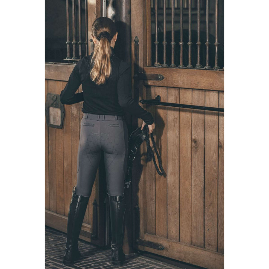 Pikeur Breeches Ceelina GripTec Kids Midwaist Full Grip Graphite Blue