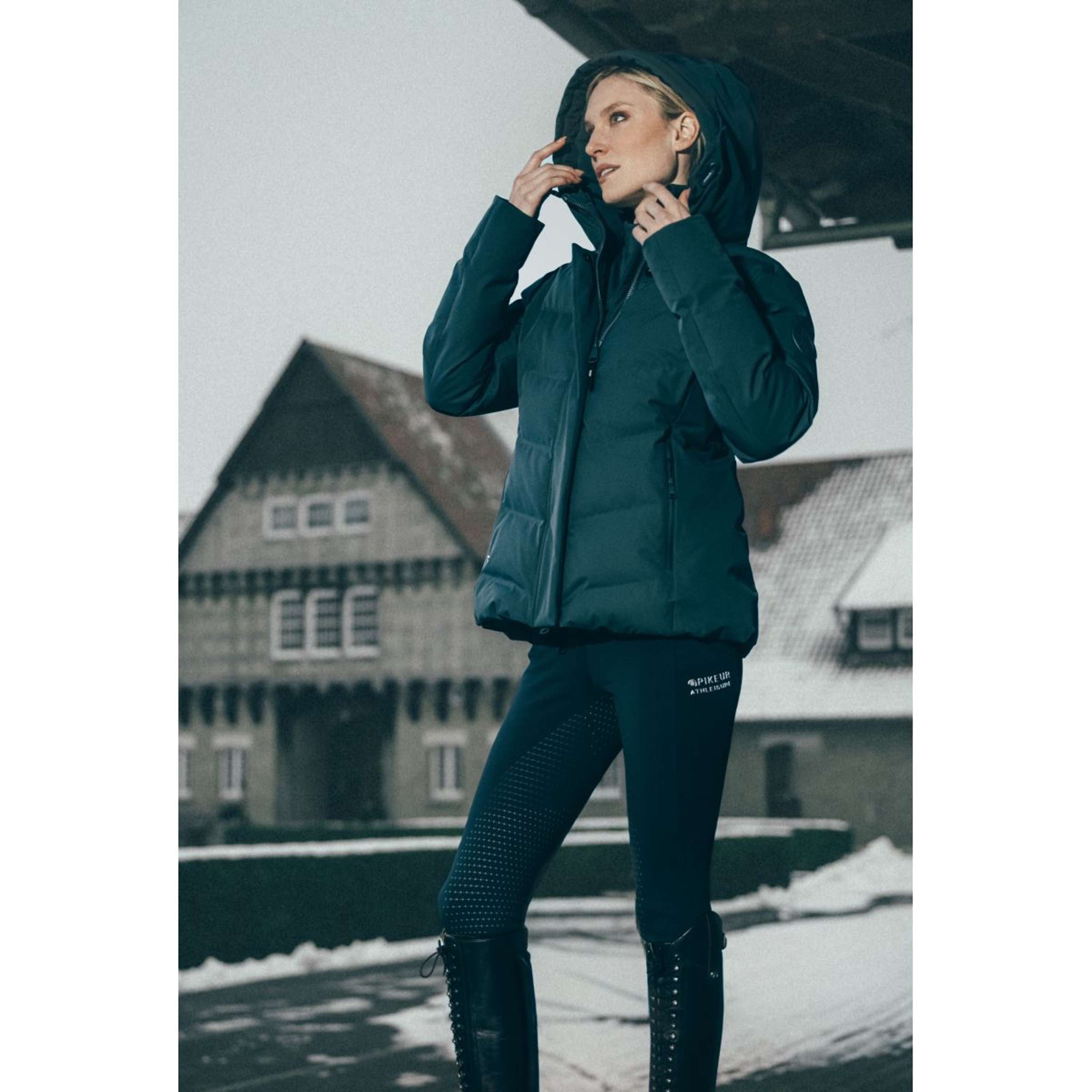 Pikeur Jacket Waterproof Athleisure AW26 Pine Green