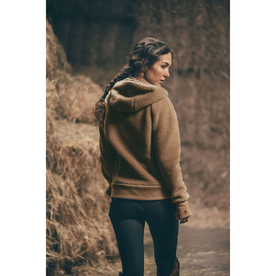 Pikeur Zip-Hoodie Teddyfleece Athleisure AW26 Toffee Beige