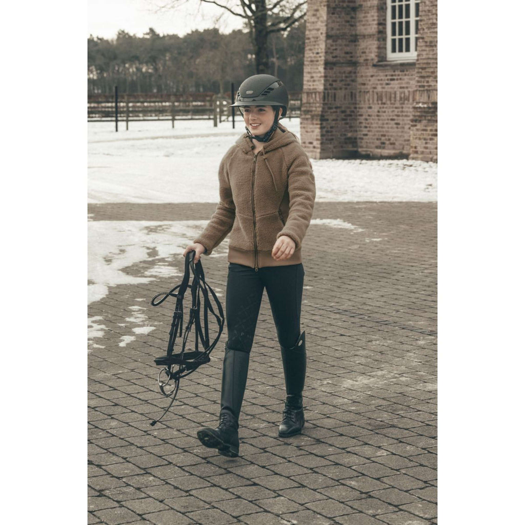 Pikeur Zip-Hoodie Teddyfleece Athleisure AW26 Toffee Beige