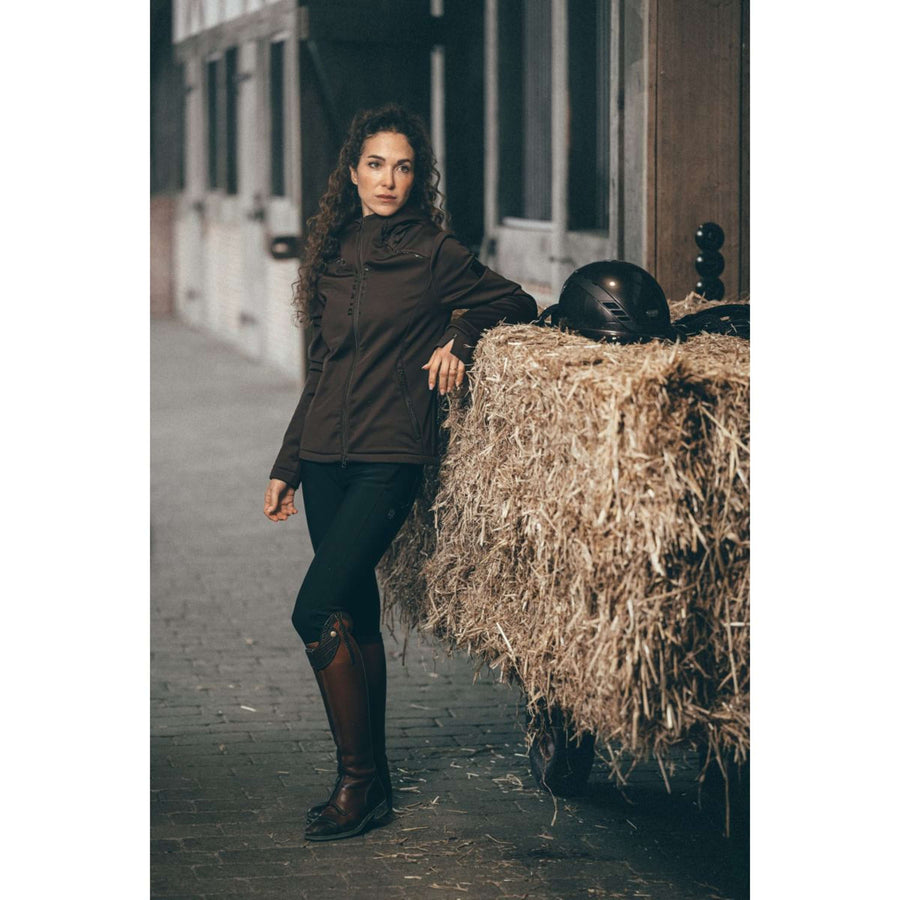 Pikeur Jacket TechVelvet Fleece AW26 Chocolate Brown