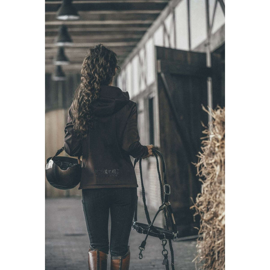 Pikeur Jacket TechVelvet Fleece AW26 Chocolate Brown