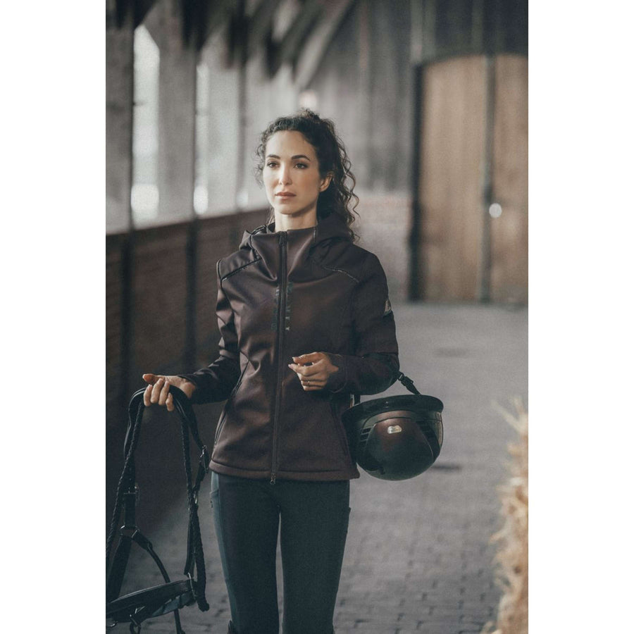 Pikeur Jacket TechVelvet Fleece AW26 Chocolate Brown