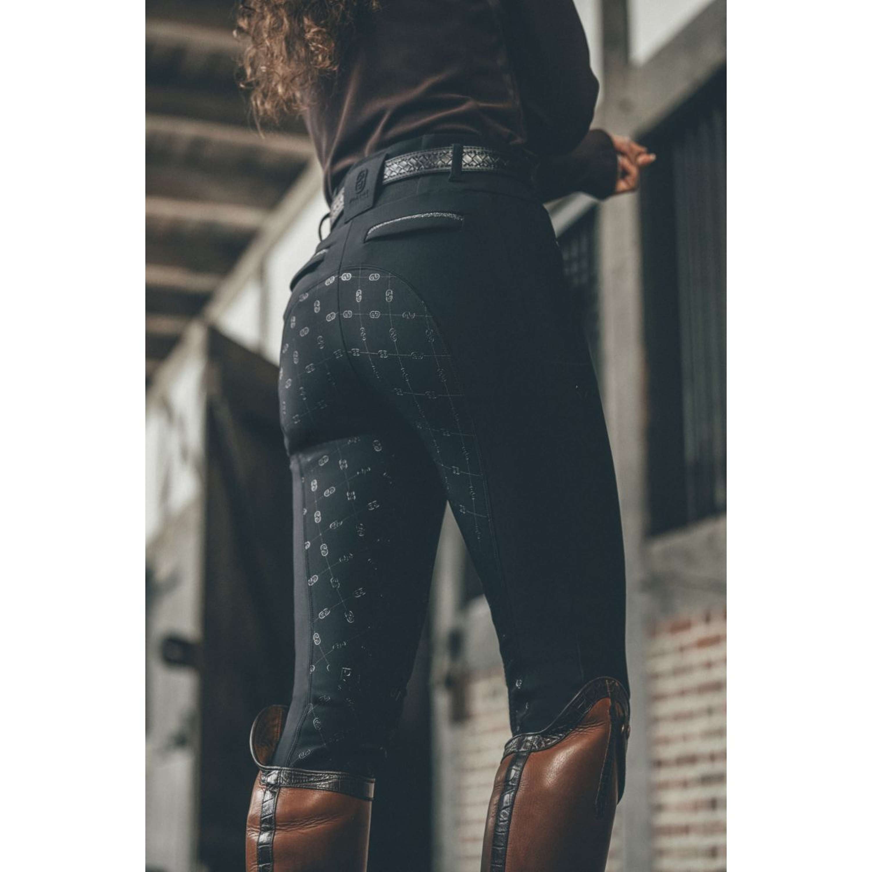 Pikeur Breeches Linnet GripTec SO Highwaist Full Grip Black