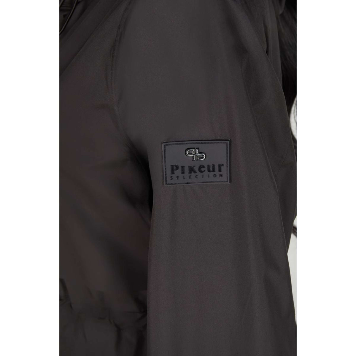 Pikeur Long Raincoat SS26 Black