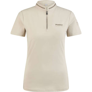 Pikeur T-Shirt Function Zip SS26 Pearl Gray