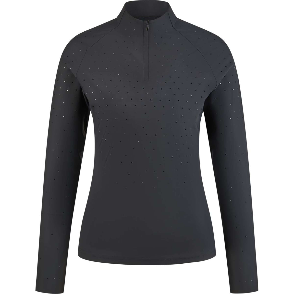 Pikeur Shirt Function Zip SS26 Long Sleeves Black