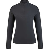 Pikeur Shirt Function Zip SS26 Long Sleeves Black