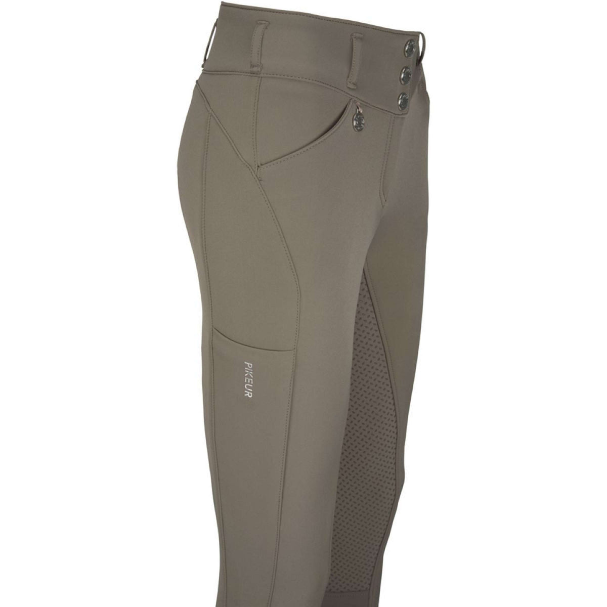 Pikeur Breeches Highwaist Winter Full Grip Women Walnut