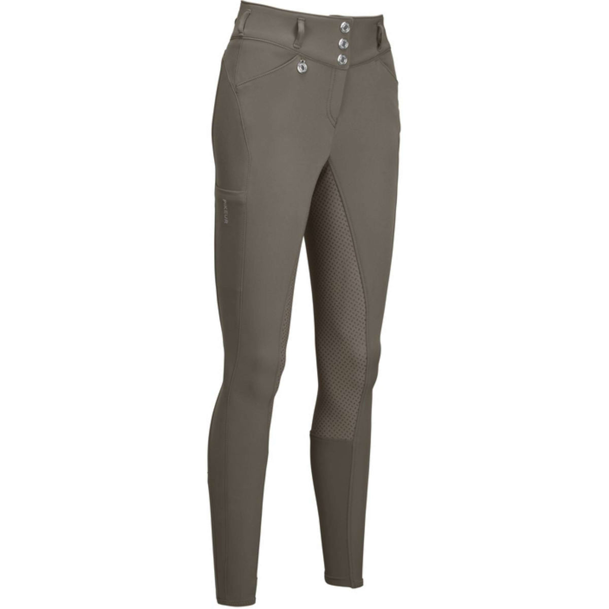 Pikeur Breeches Highwaist Winter Full Grip Women Walnut