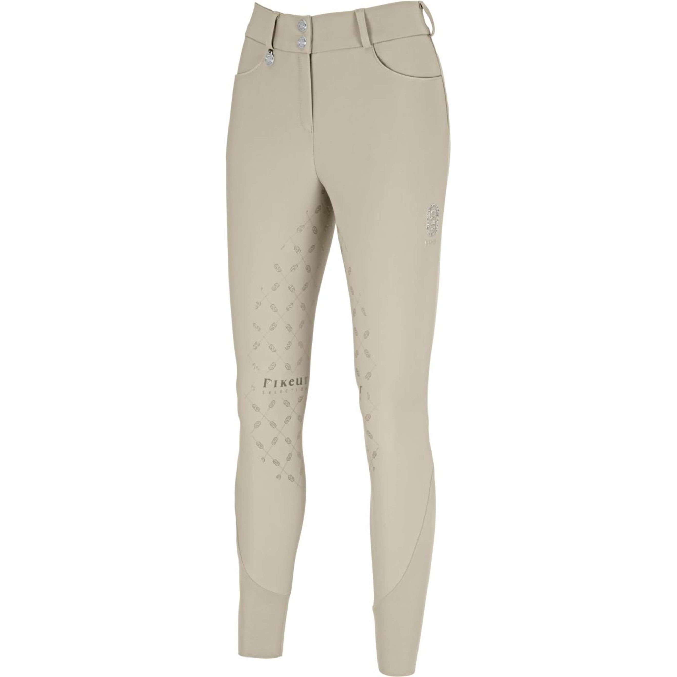 Pikeur Breeches Ceelina SD SS26 Full Grip Pearl Gray