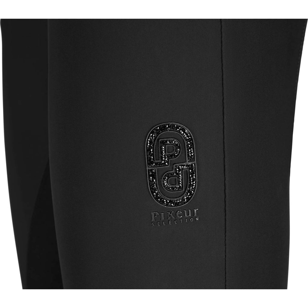 Pikeur Breeches Ceelina Leather Seat SS26 Full Grip Black