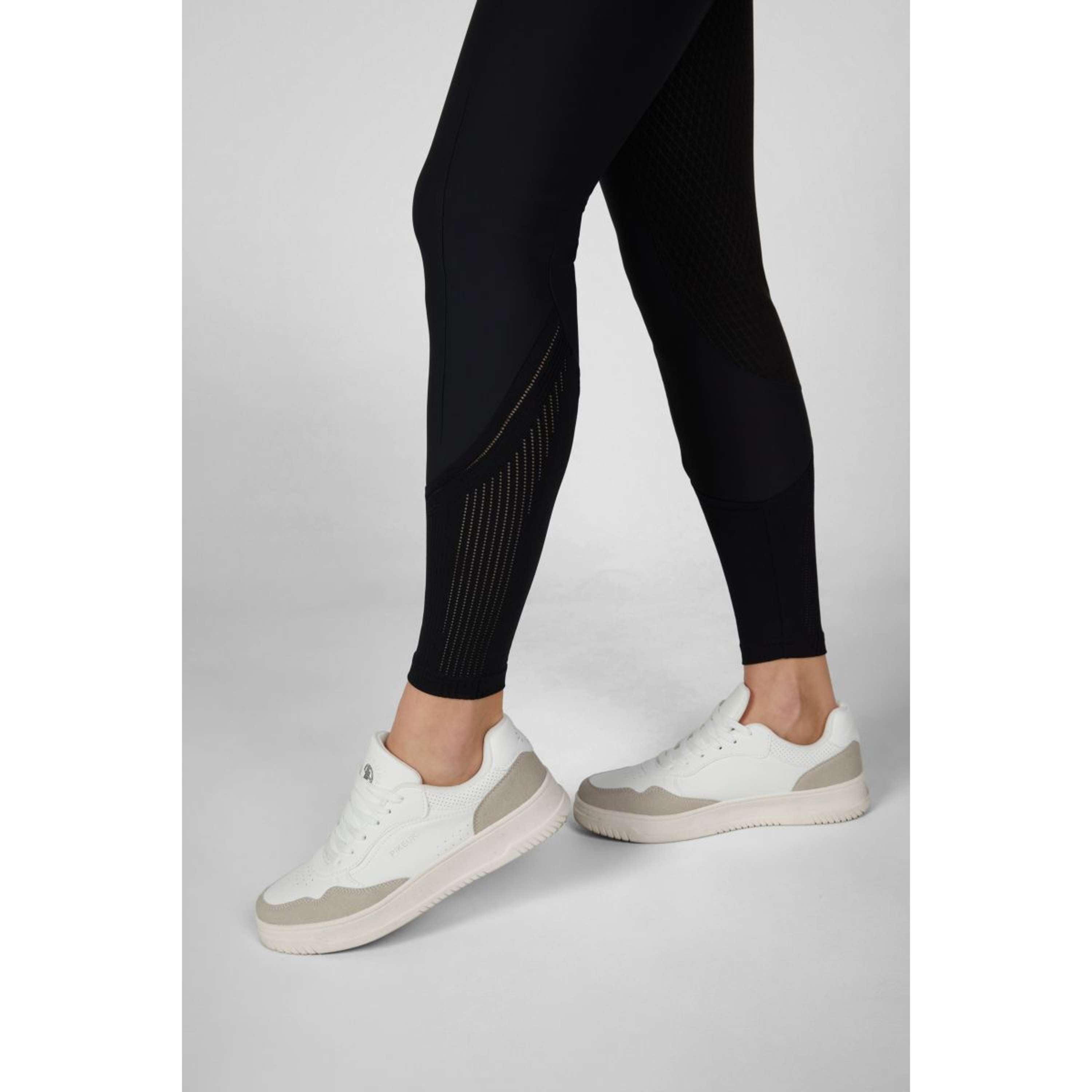 Pikeur Breeches Ceelina GridTexLeather Highwaist Full Grip Black