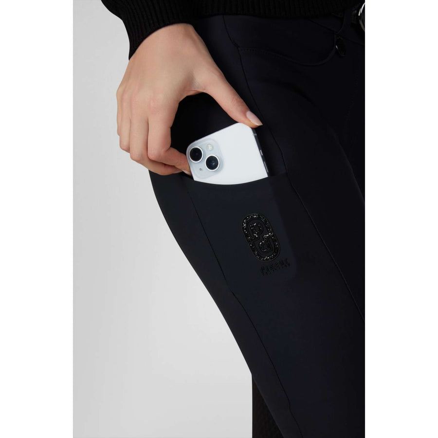 Pikeur Breeches Ceelina GridTexLeather Highwaist Full Grip Black
