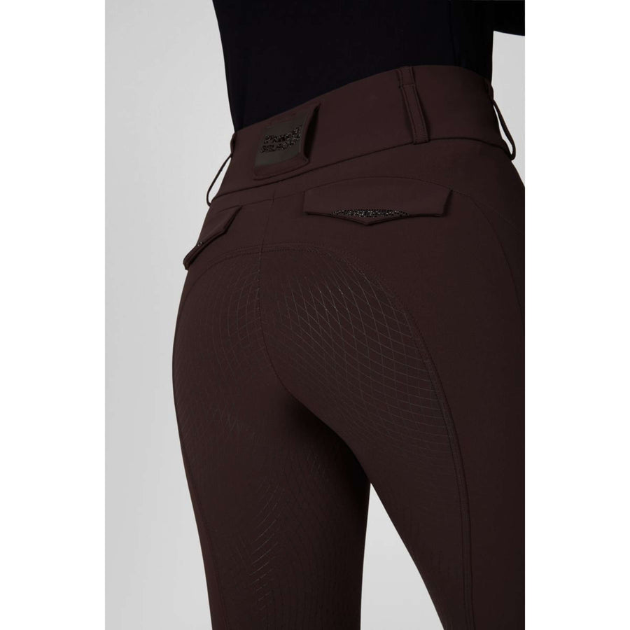 Pikeur Breeches Cantira MatrixGripTec Highwaist Full Grip Chocolate Brown