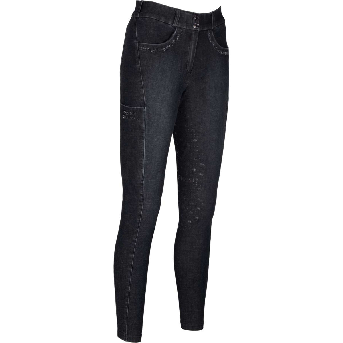 Pikeur Breeches Brinja Midwaist Full Grip Denim Black