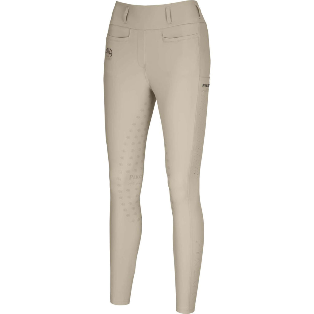 Pikeur Riding Legging Linnett Summer SS26 Full Grip Pearl Gray