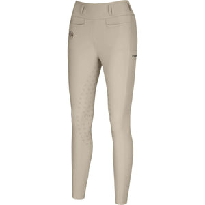 Pikeur Riding Legging Linnett Summer SS26 Full Grip Pearl Gray