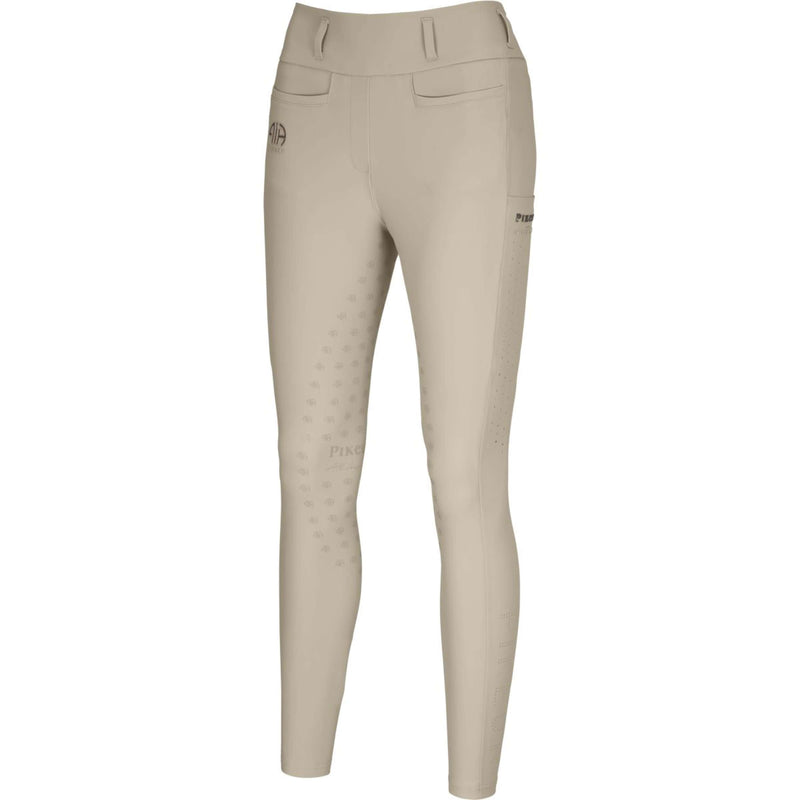 Pikeur Riding Legging Linnett Summer SS26 Full Grip Pearl Gray
