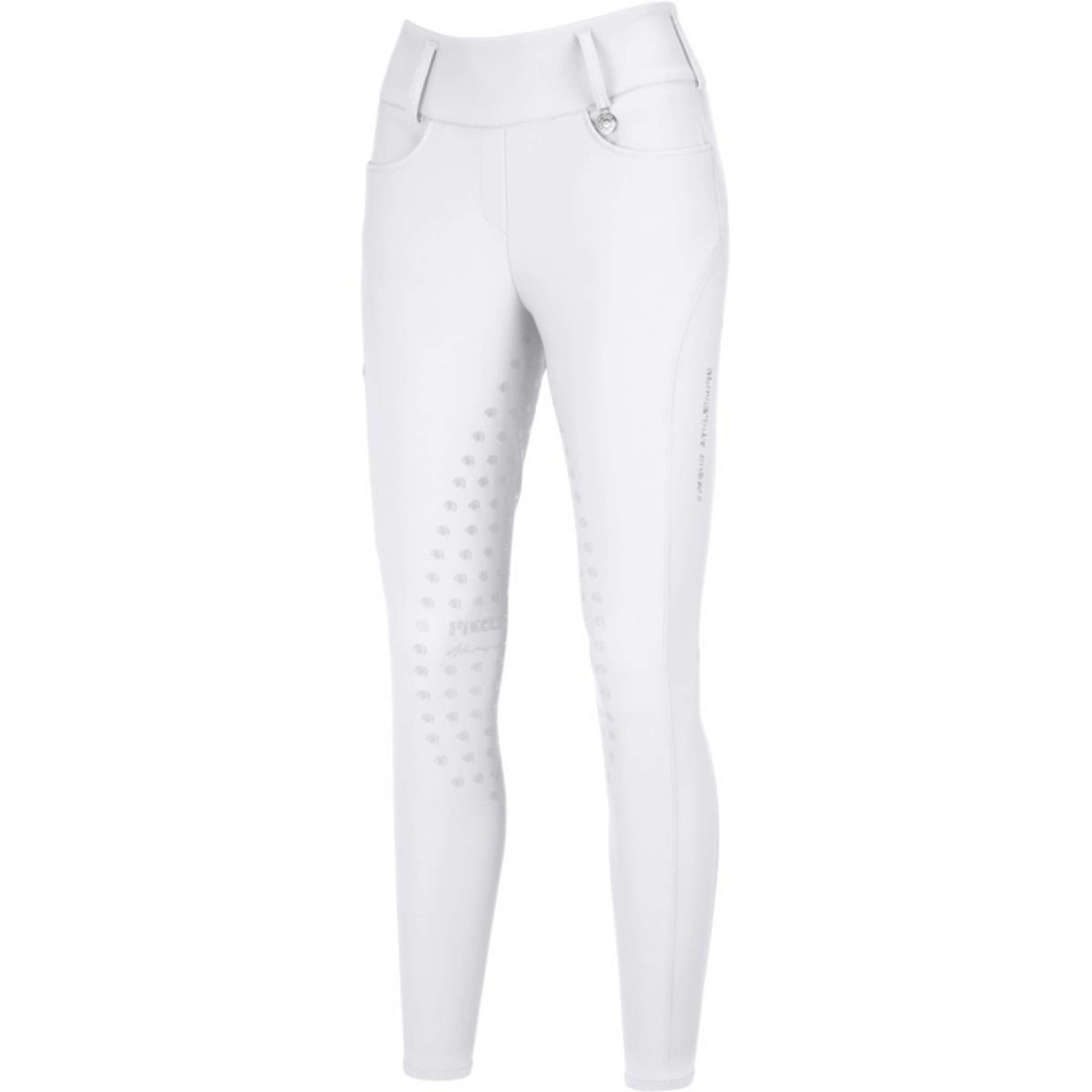 Pikeur Riding Legging Midwaist Full Grip White