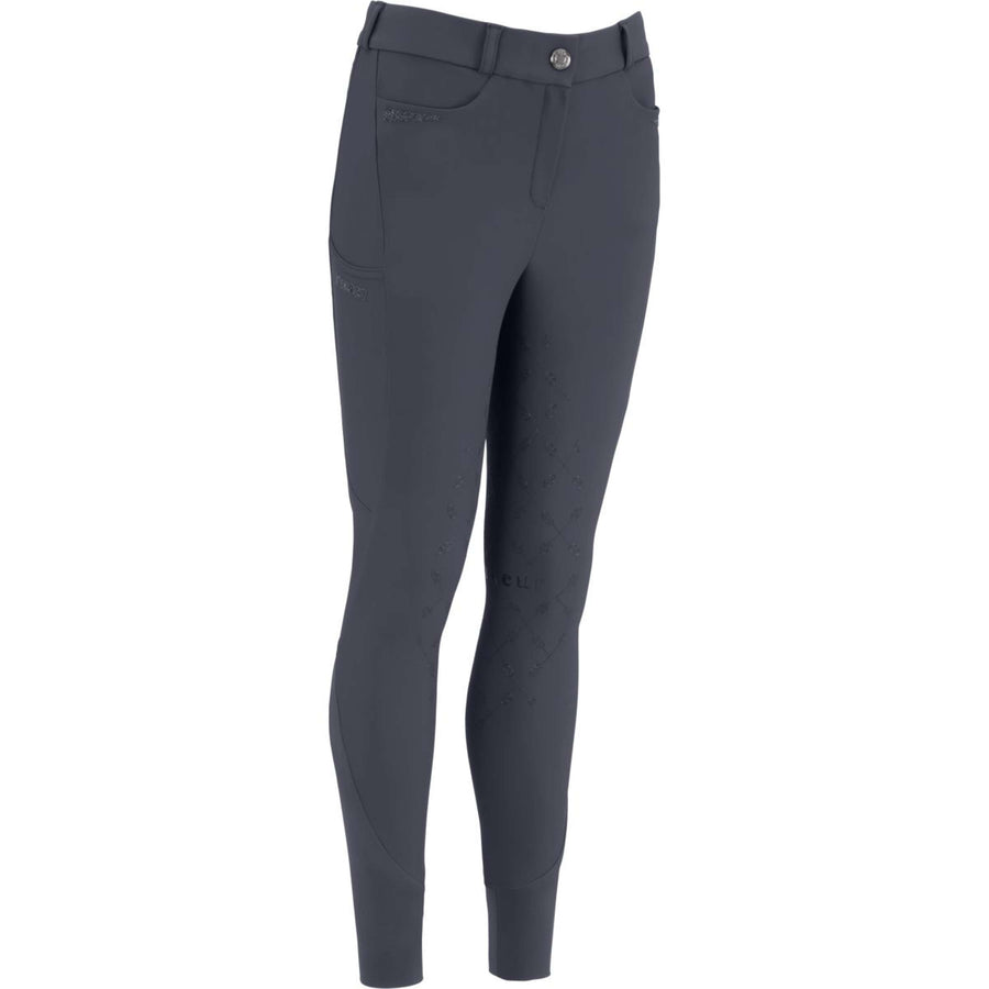 Pikeur Breeches Ceelina GripTec Kids Midwaist Full Grip Graphite Blue
