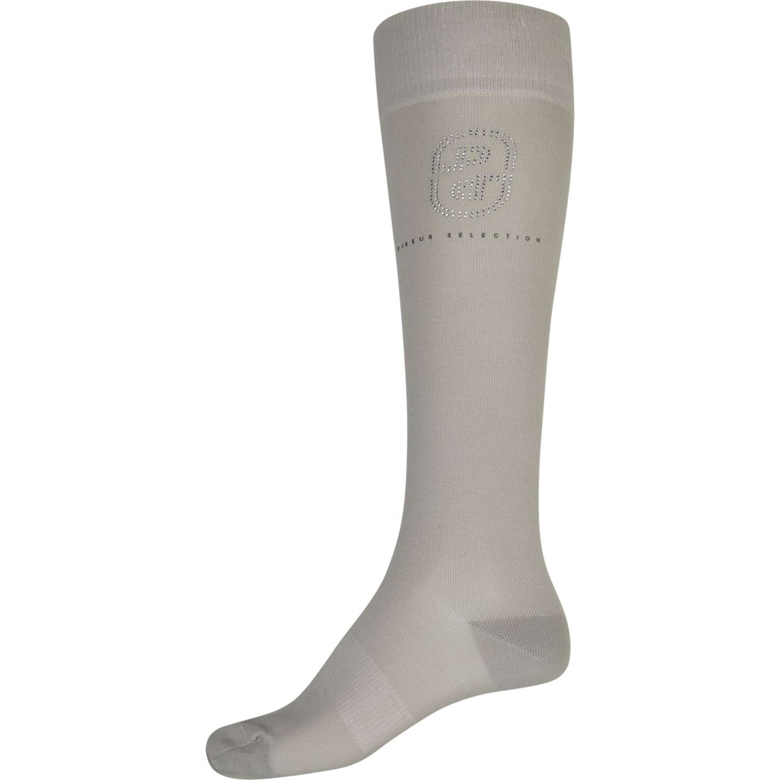 Pikeur Riding Socks Logo SS26 Pearl Gray Pikeur Riding Socks Logo SS26 Pearl Gray