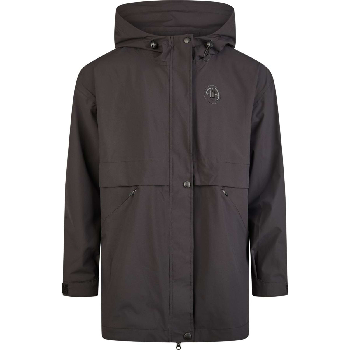 Pikeur Rain Coat Zip Poncho SS26 Black