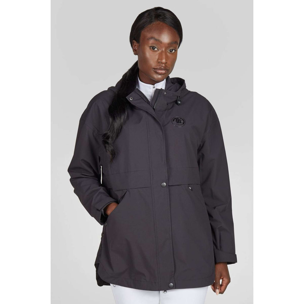 Pikeur Rain Coat Zip Poncho SS26 Black